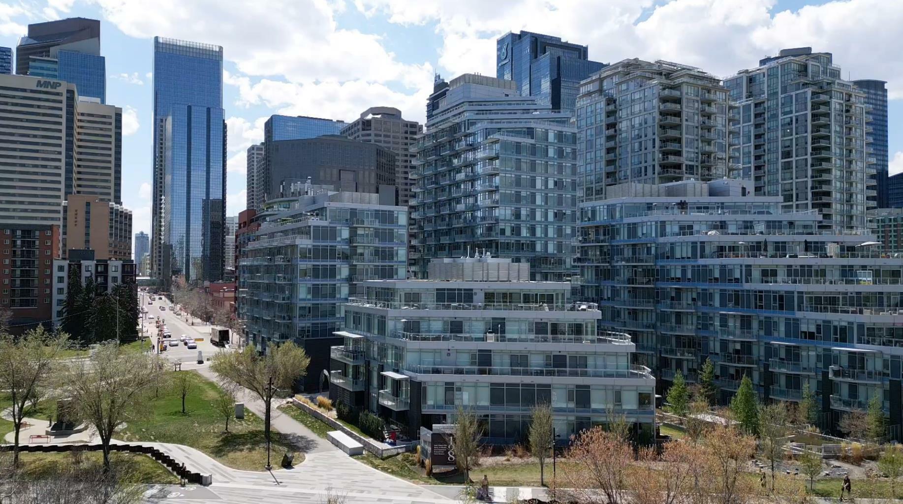 Property Photo: 138 Waterfront Court SW 313 AB T2P 1L1