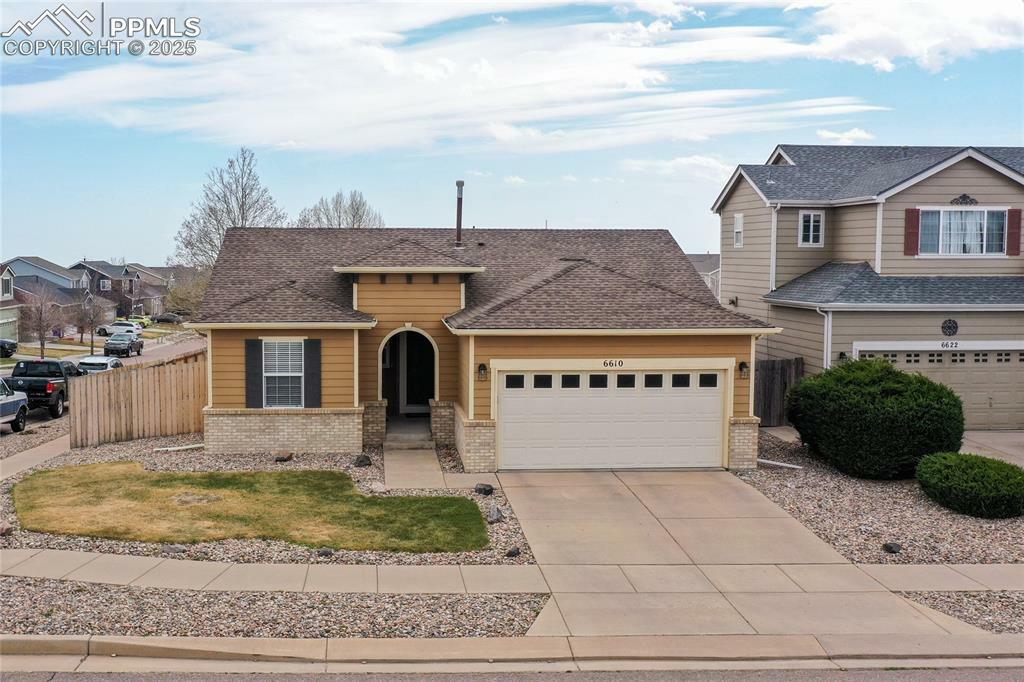 Property Photo: 6610 Alibi Circle CO 80923