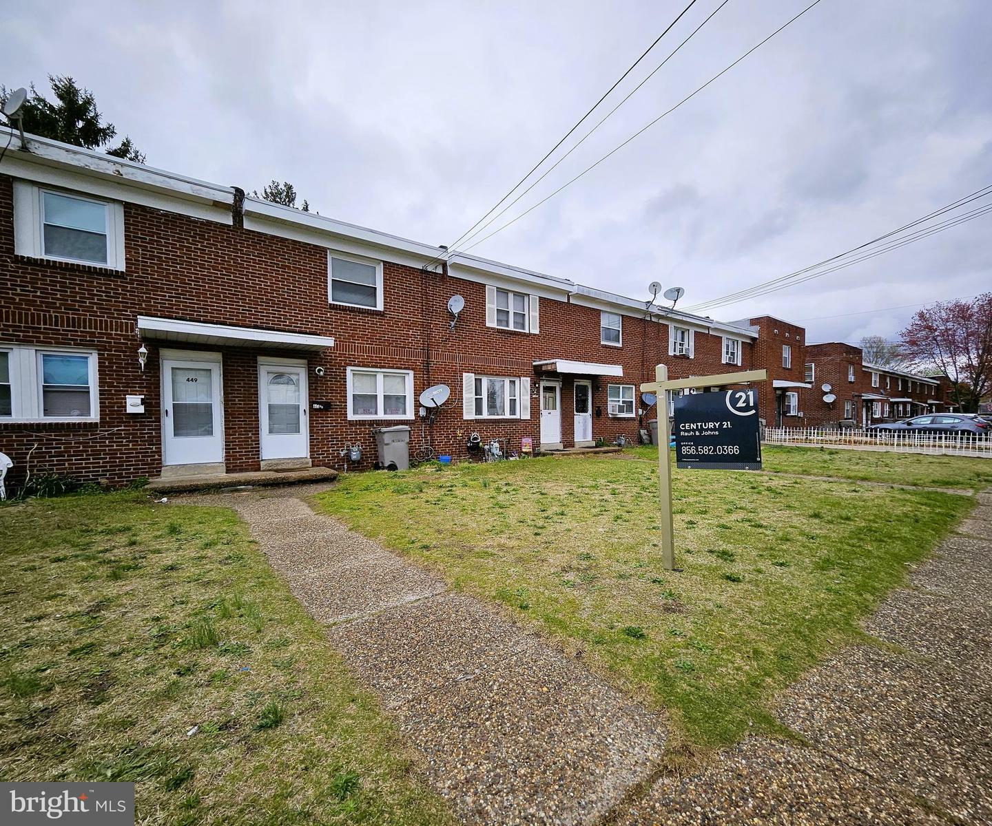 Property Photo: 447 1/2 Cook Avenue NJ 08066