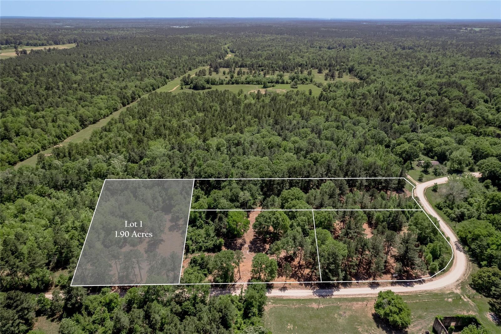 Property Photo: 6077 Tract 1 Cr 4200 TX 75856