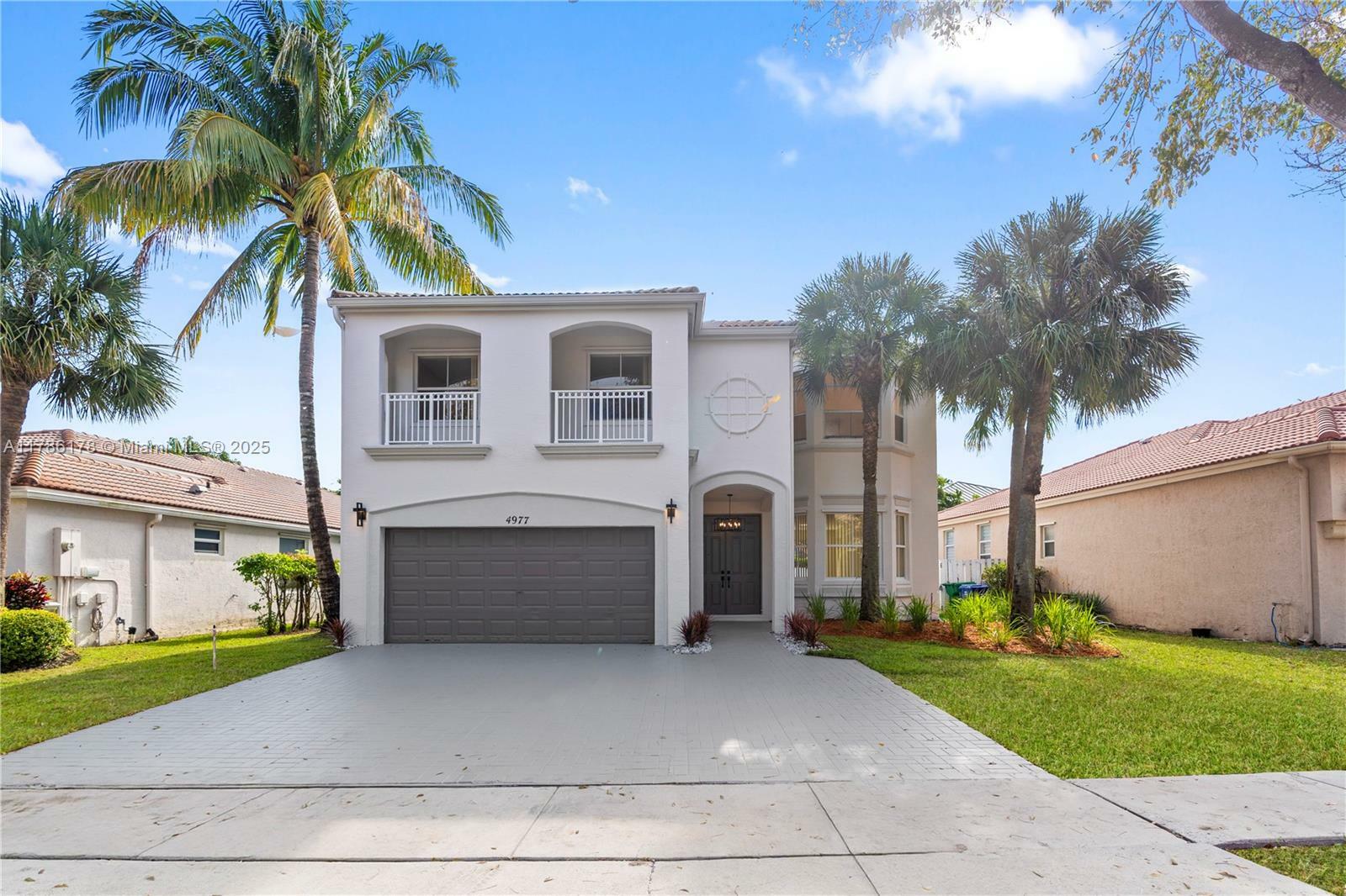 Property Photo: 4977 SW 166th Ave FL 33027