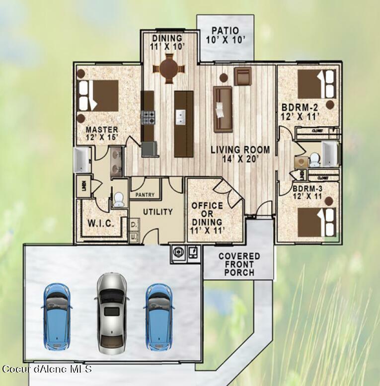 Property Photo: 9062 W Cultivator Ave ID 83858