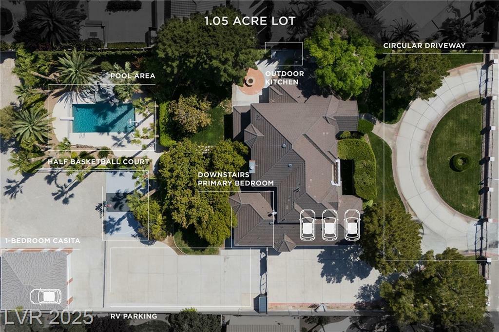 Property Photo: 5860 North Campbell Road NV 89149
