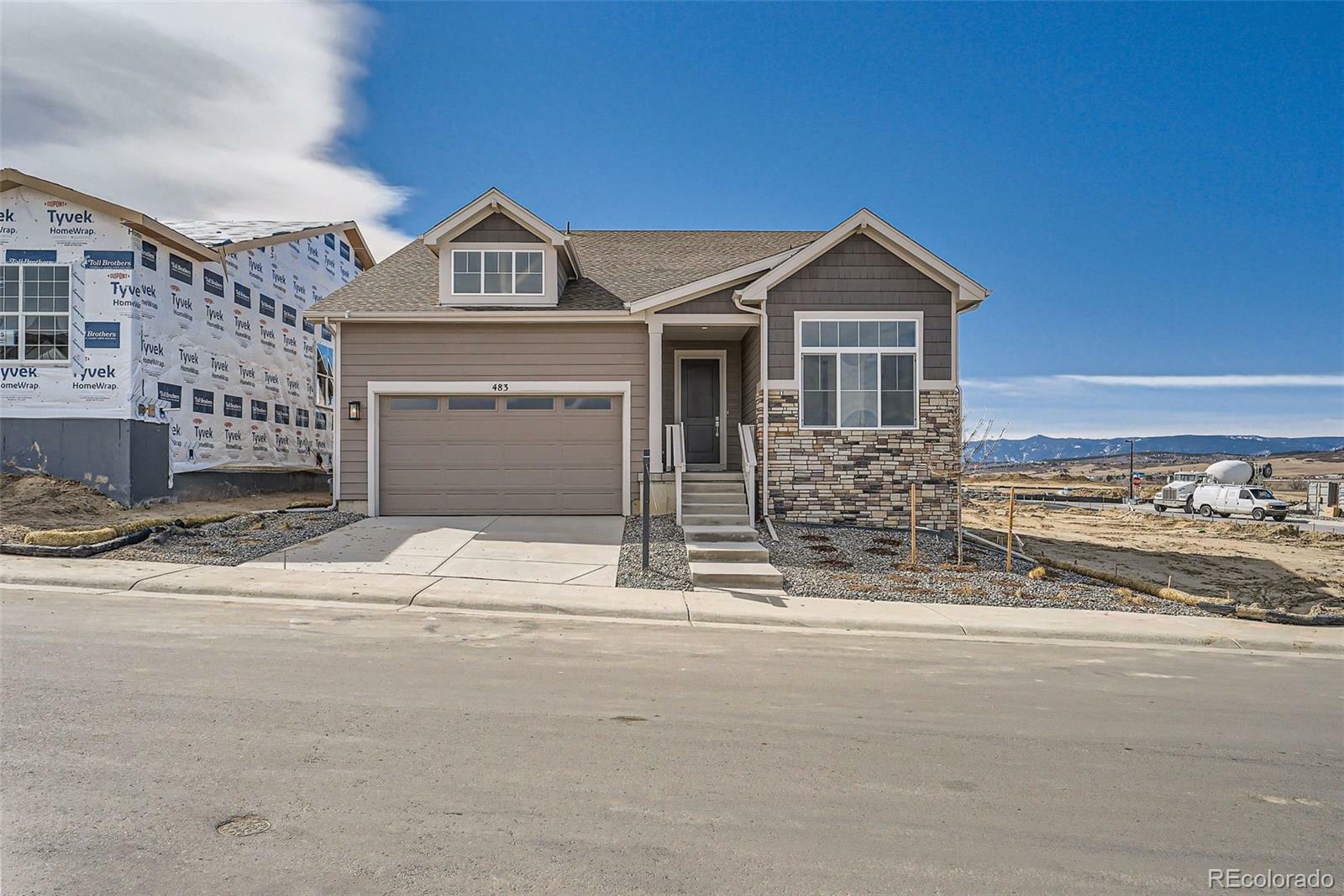 Property Photo: 483 Basin Daisy Street CO 80104