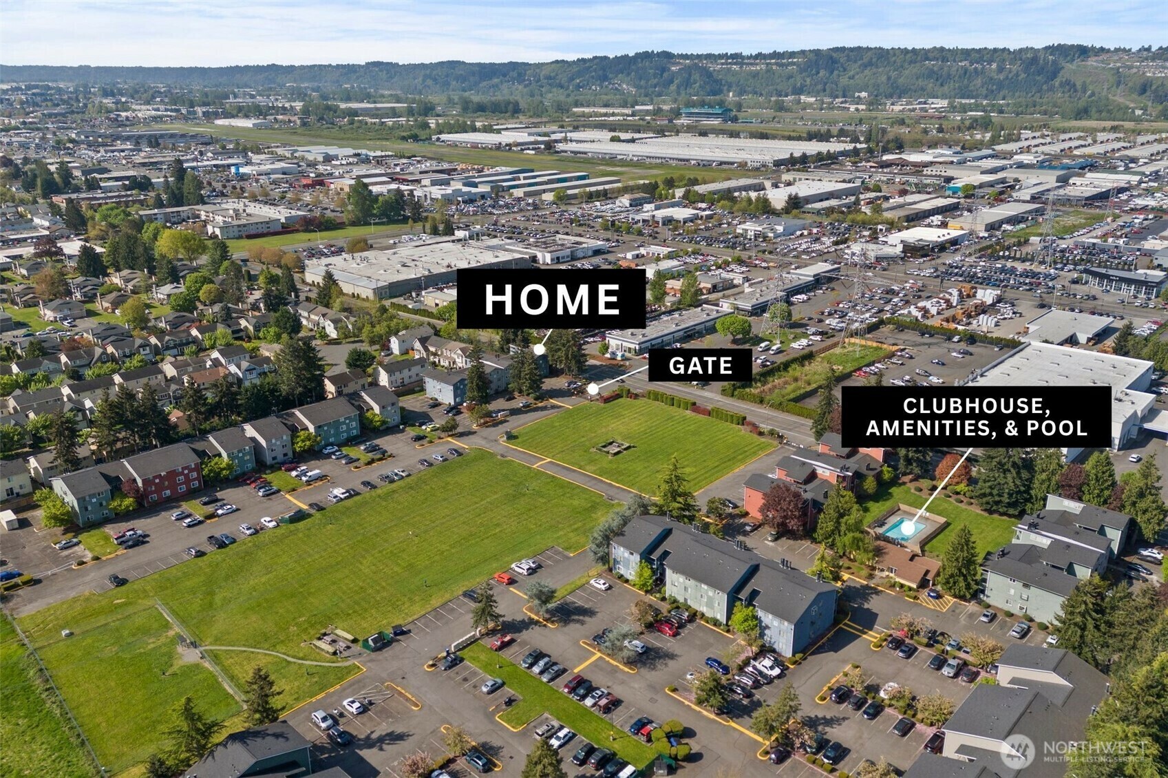 Property Photo: 3302 I St NE A301 WA 98002