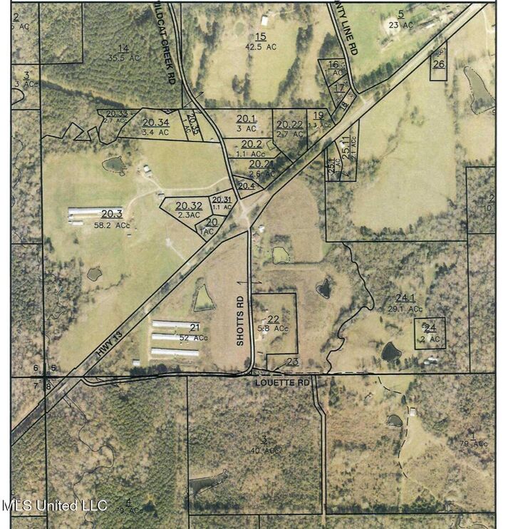 Property Photo: 0 Simpson Highway 13 MS 39114