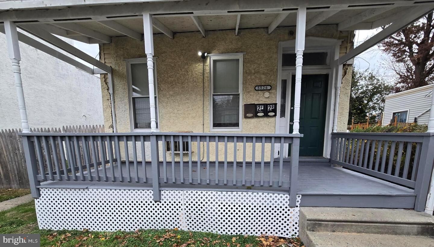 Property Photo:  5526 N Mascher Street 2nd Fl Rear  PA 19120 