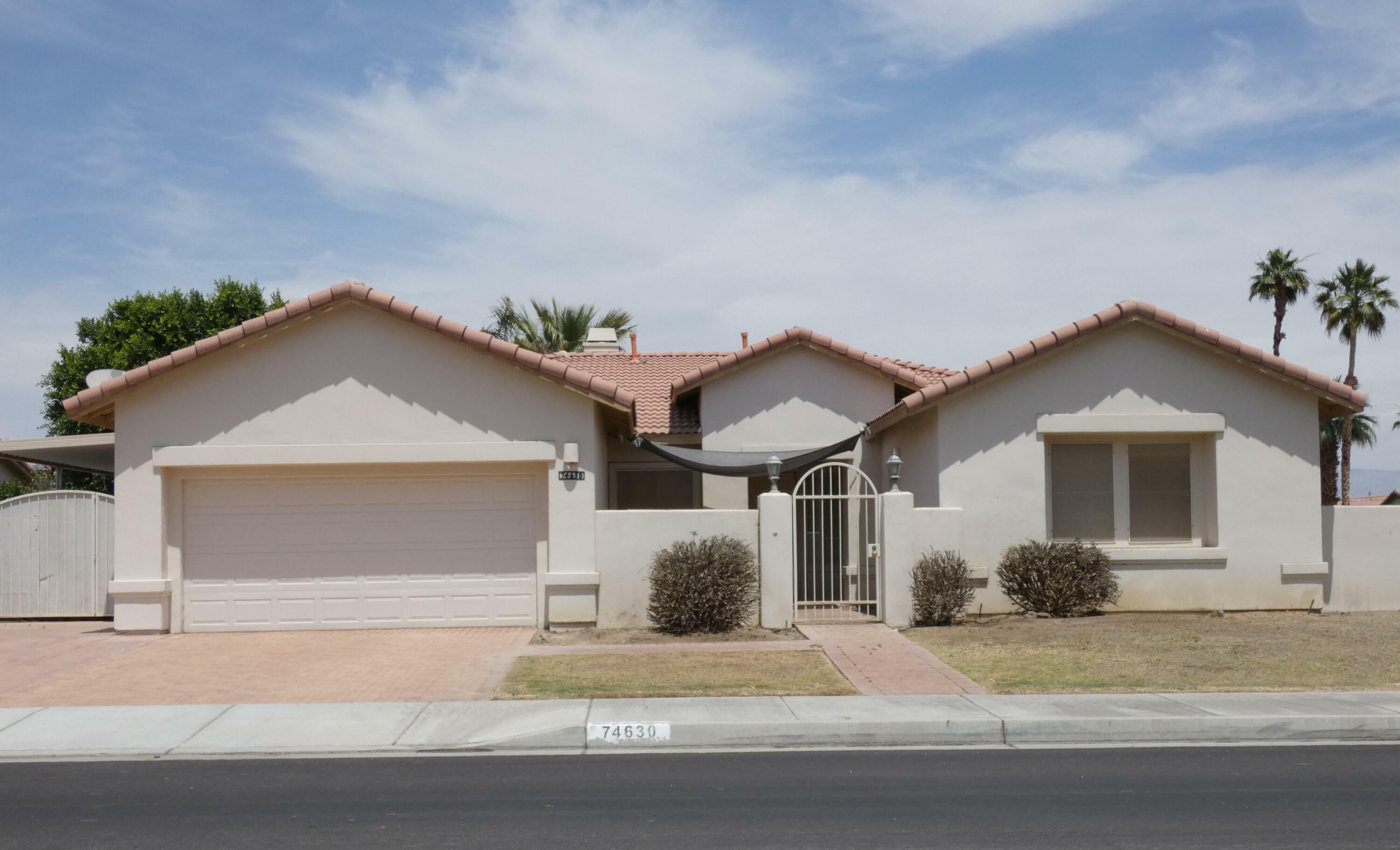 Property Photo: 74630 Moss Rose Drive CA 92260