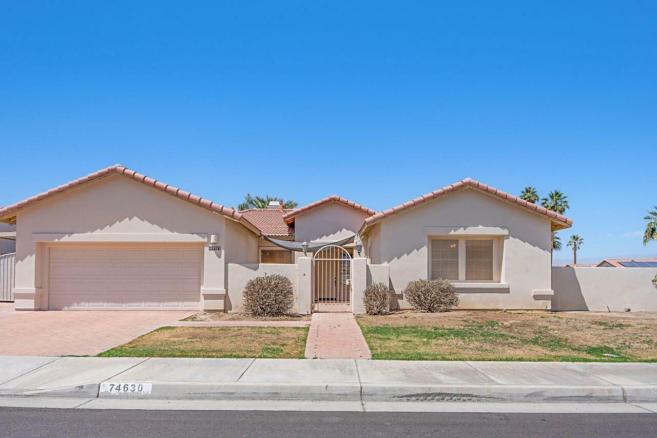 Property Photo: 74630 Moss Rose Drive CA 92260