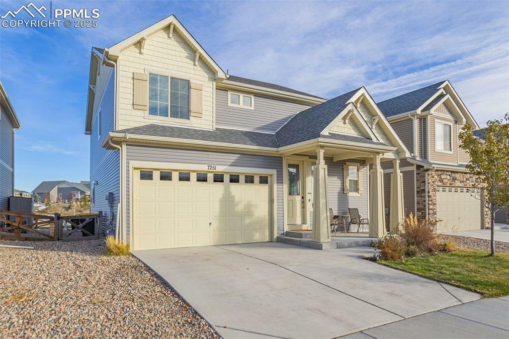 Property Photo: 7251 Sedgerock Lane CO 80927