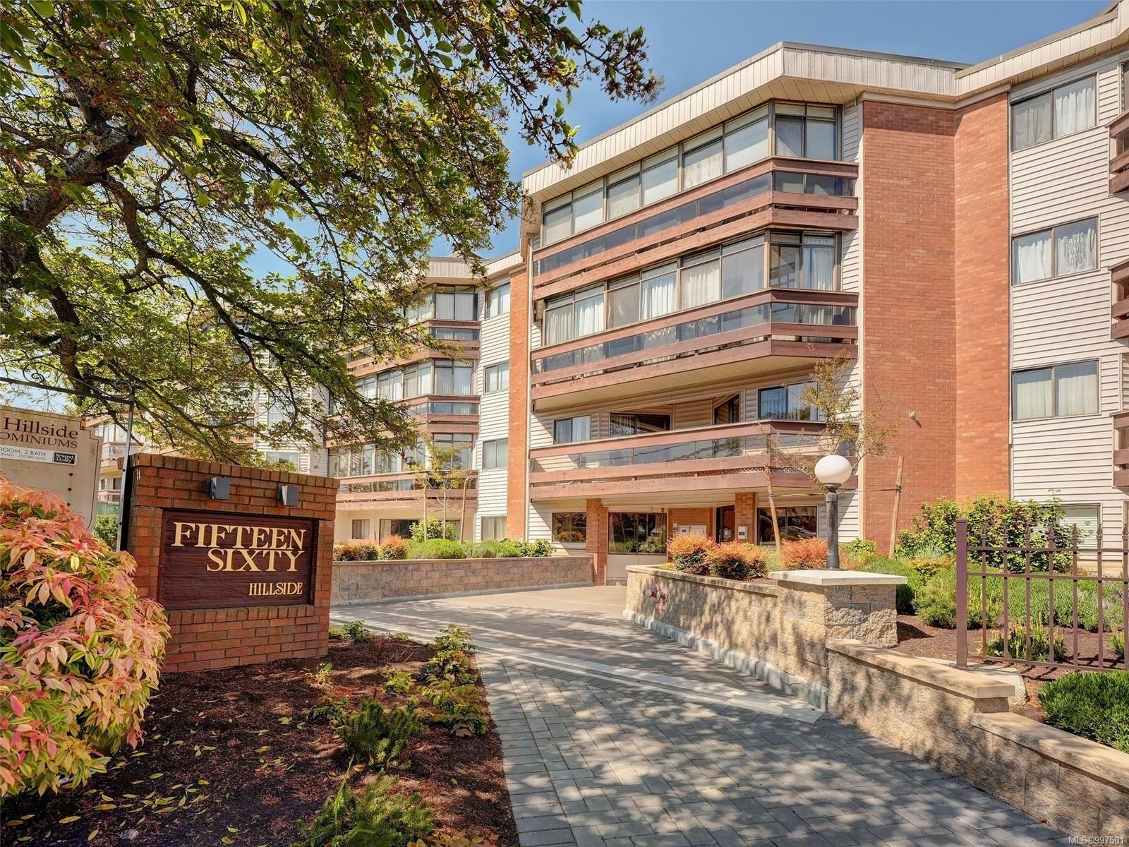 Property Photo: 1560 Hillside Ave 404 BC V8T 5B8