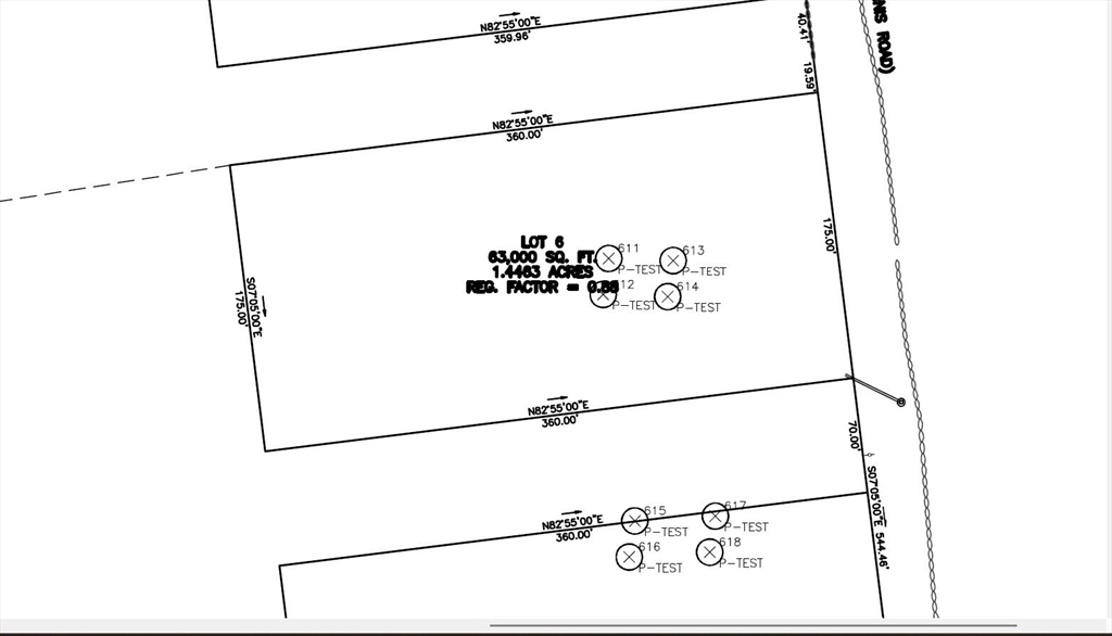 Property Photo: Lot 6 Coughlin MA 01537
