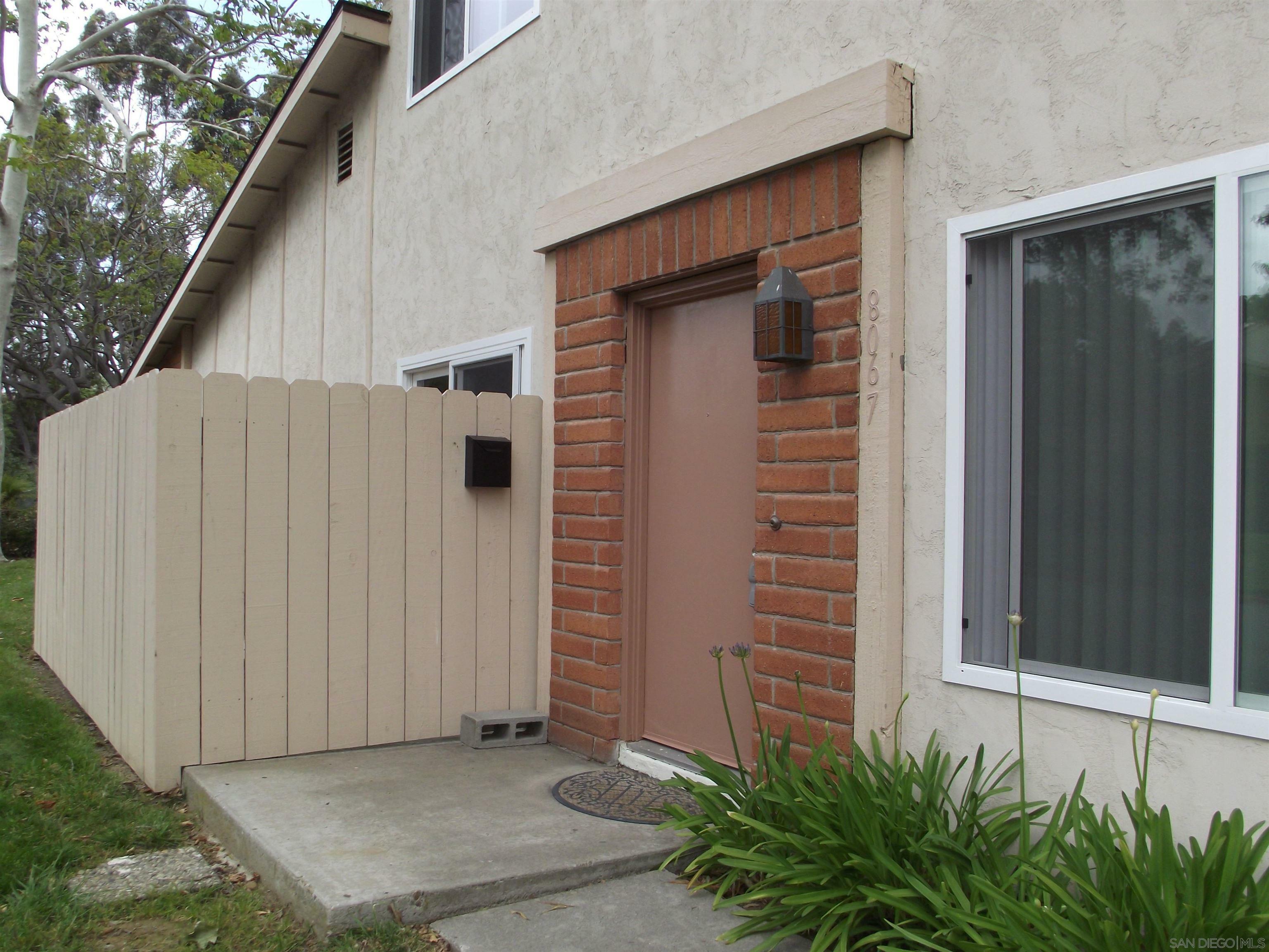 Property Photo: 8067 Camino Kiosco CA 92122