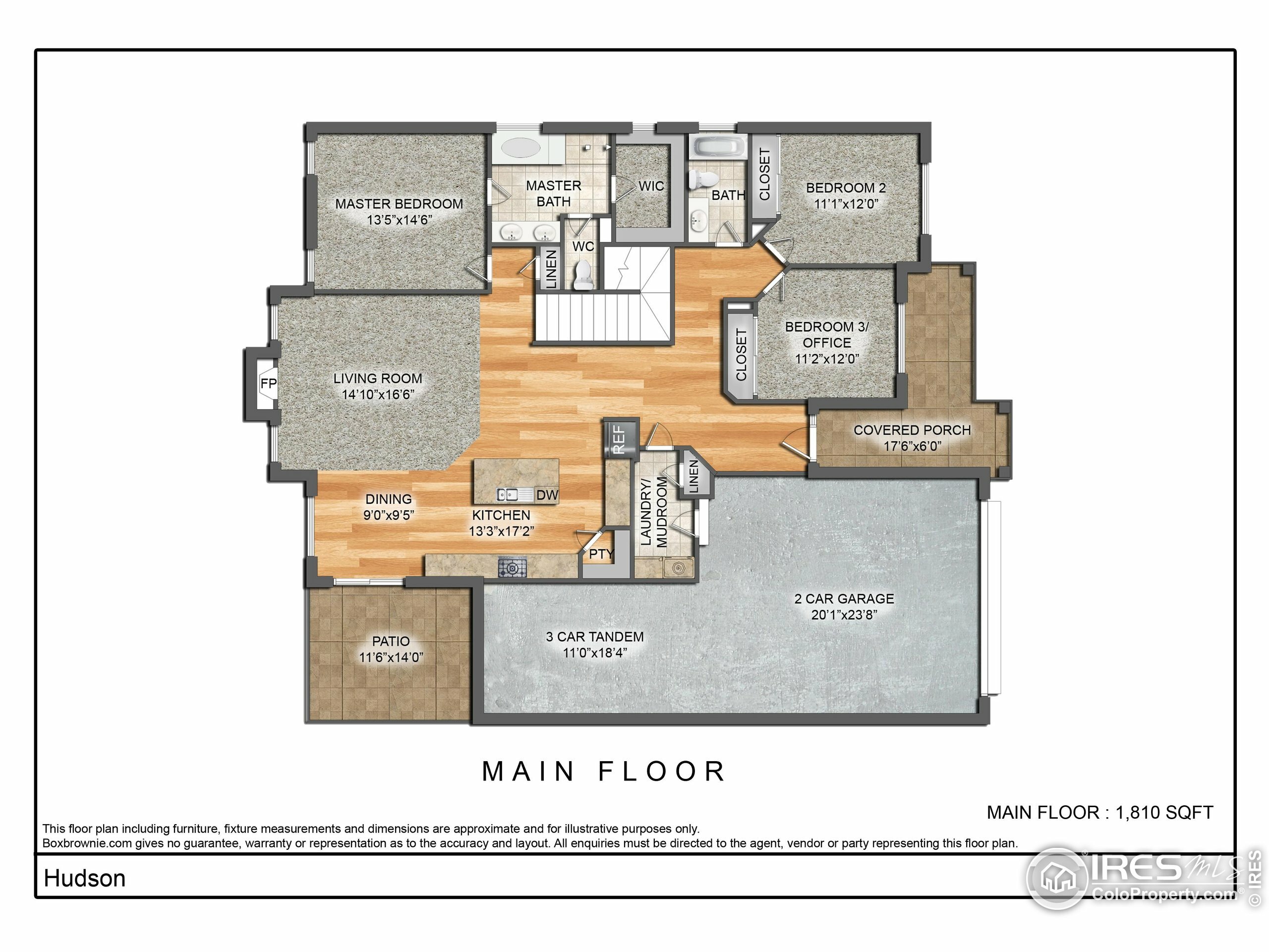 Property Photo: 901 Hummocky Way CO 80550