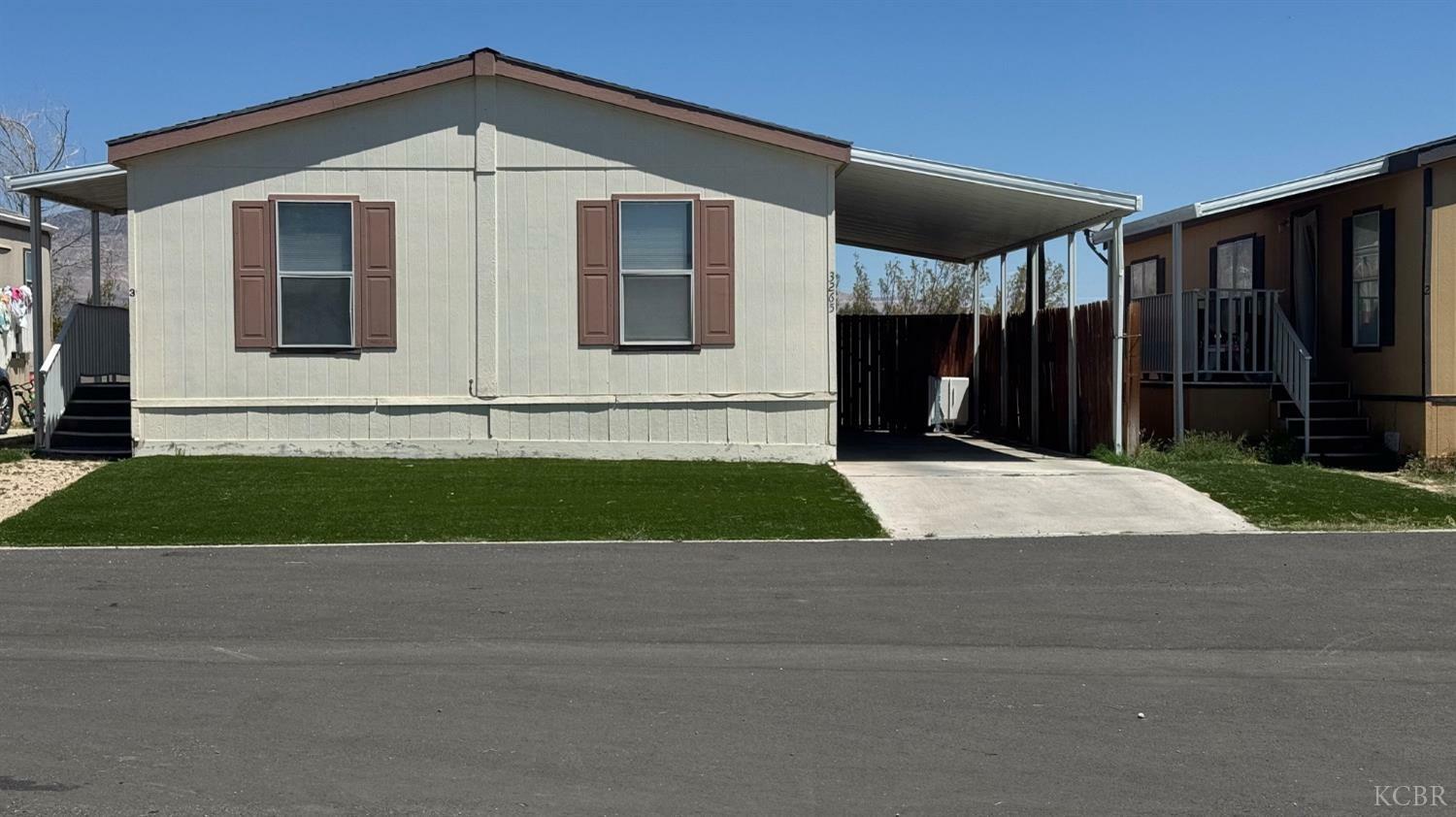 Property Photo: 3265 Huber Avenue Spc # 3 CA 93501