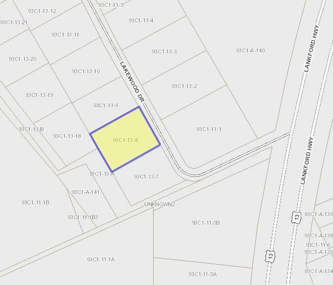 Property Photo: Lot 8 Lakewood Dr VA 23418