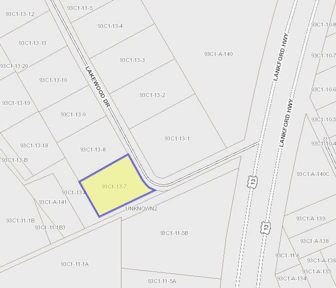 Property Photo: Lot 7 Lakewood Dr VA 23418