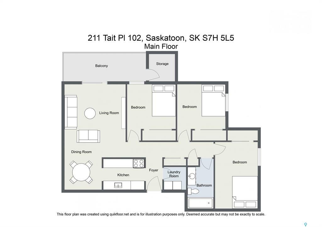 Property Photo:  211 Tait Place 102  SK S7H 5L5 