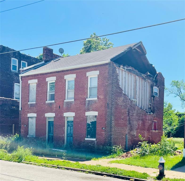 Property Photo: 4225 N. 20th Street MO 63107