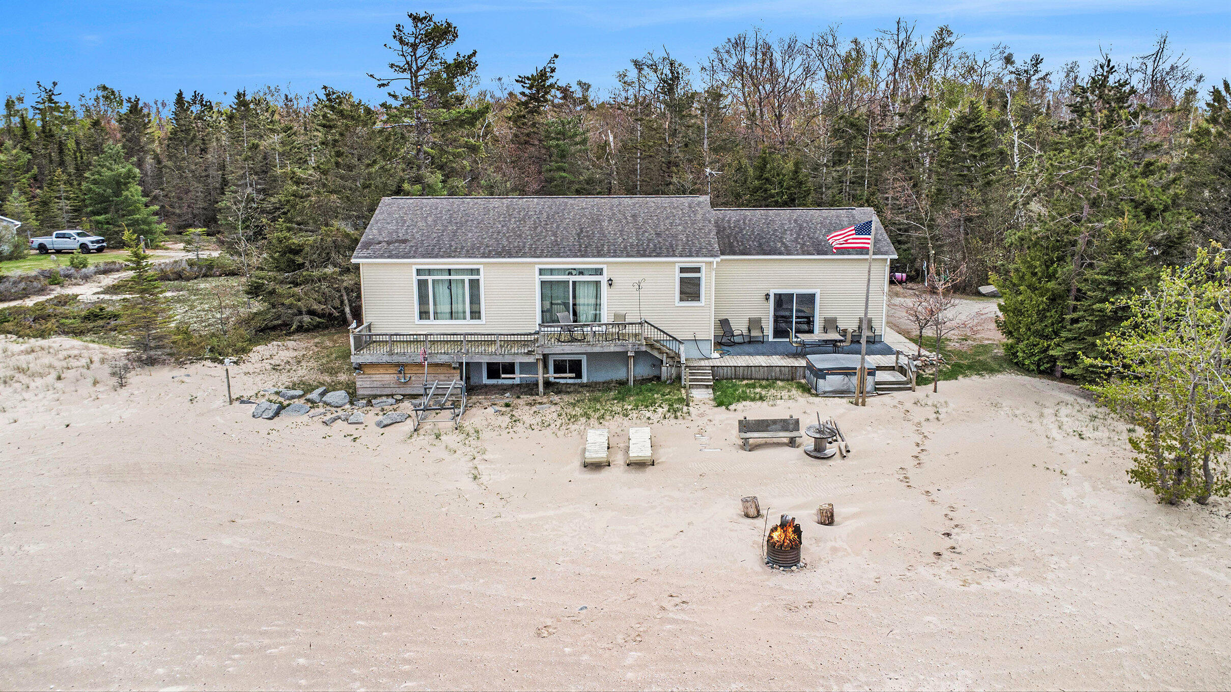 Property Photo: 18519 Shosone Lane MI 49759