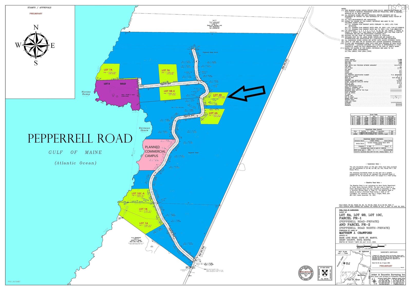 Property Photo:  Lot 4B Pepperrell Road  NS B5A 5B4 