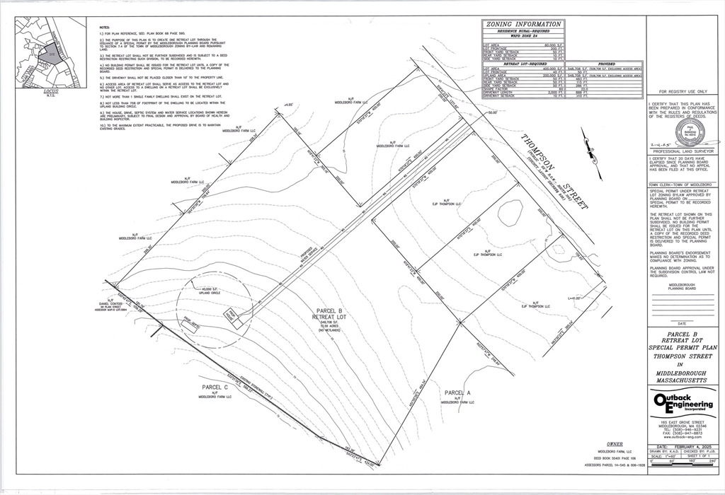 Property Photo: Lot B Thompson St MA 02346