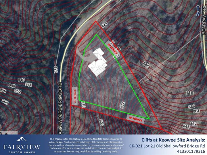Property Photo:  Lot 21 Old Shallowford Bridge Road  SC 29685 