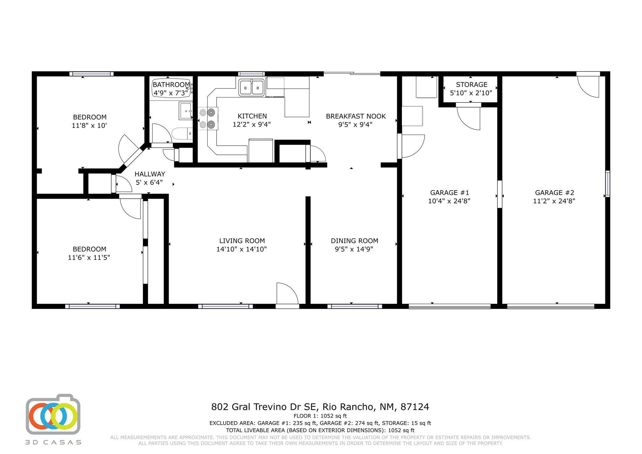 Property Photo: 802 Gral Trevino Drive SE NM 87124