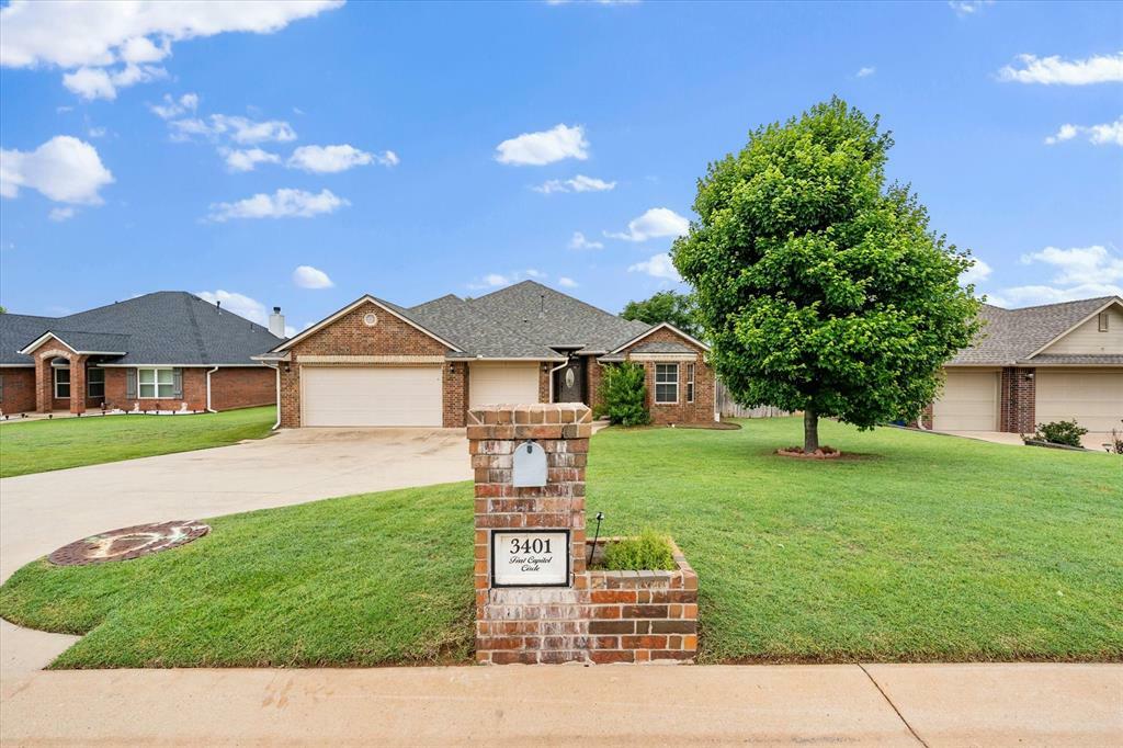 Property Photo: 3401 First Capitol Circle OK 73044