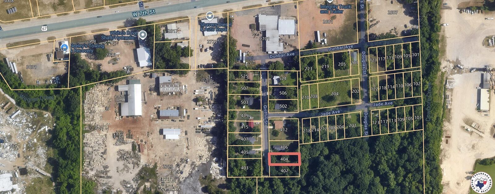 Property Photo:  404 Griffin  TX 75501 