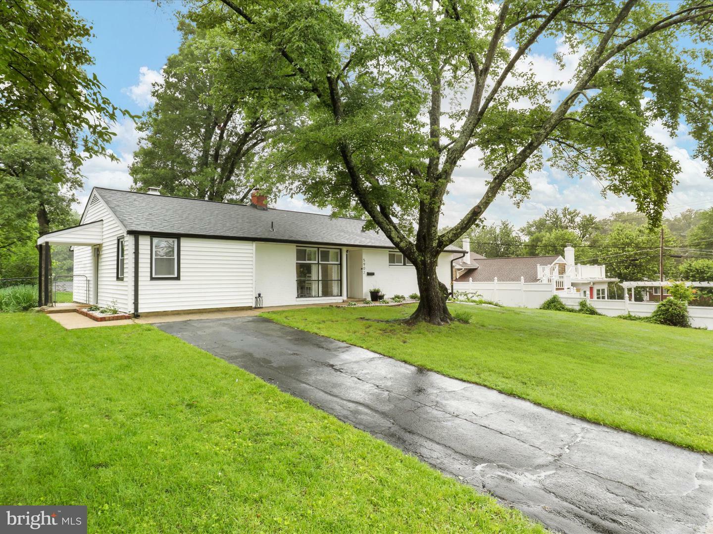 Property Photo: 5902 Amelia Street VA 22150