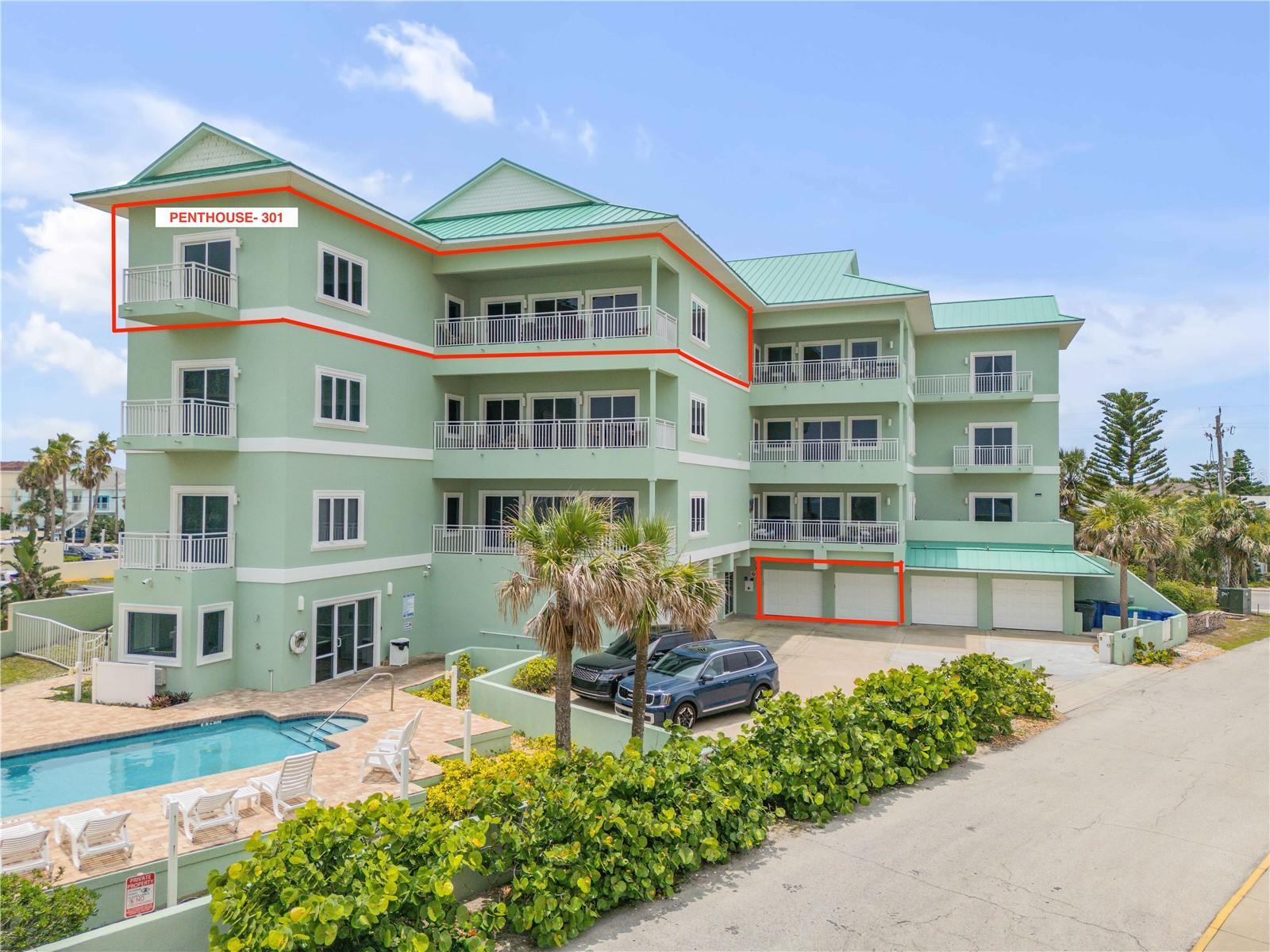 Property Photo: 423 S Atlantic Avenue 301 FL 32169