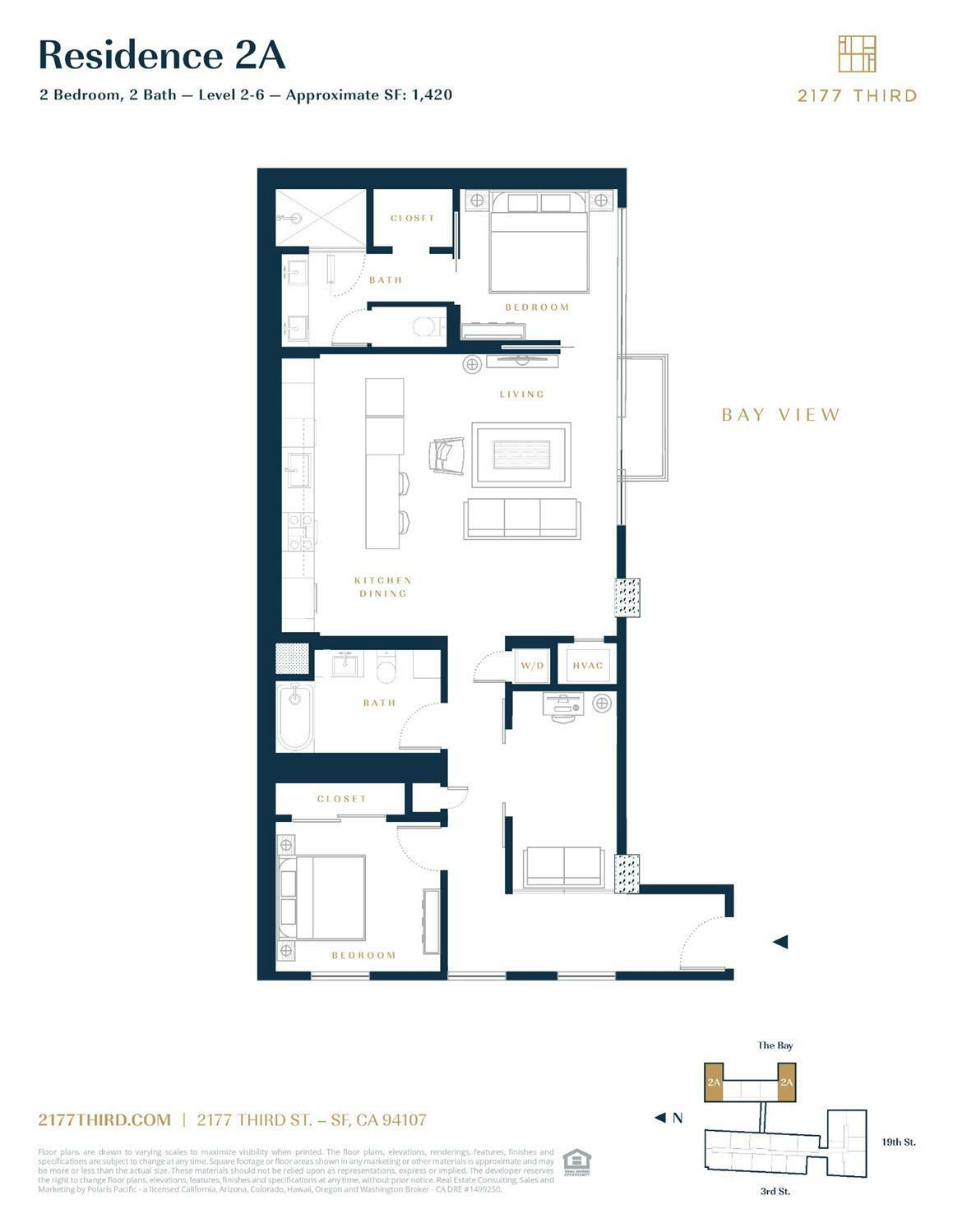 Property Photo: 2177 3rd Street 321 CA 94107
