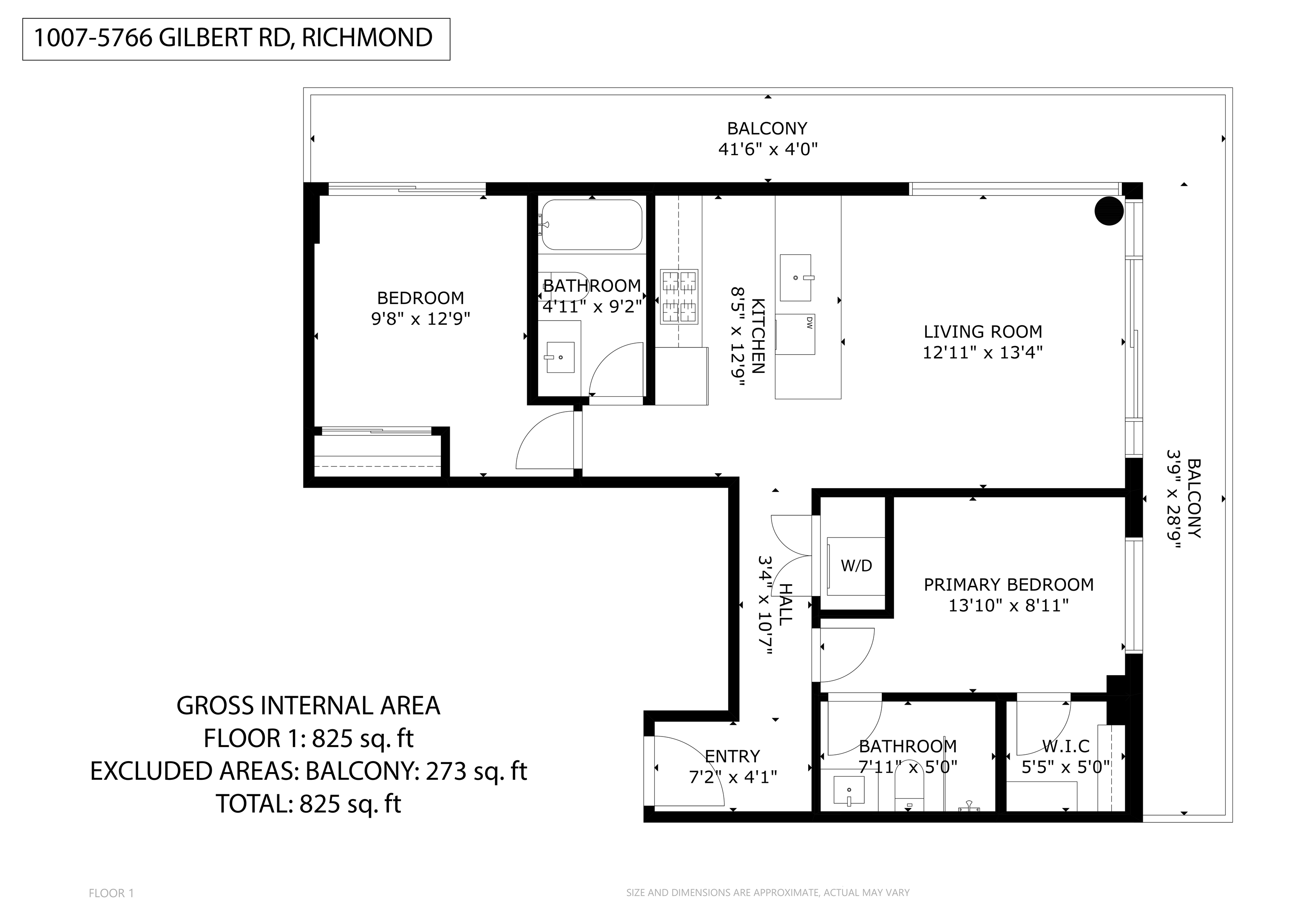 Property Photo: 5766 Gilbert Road 1007 BC V6X 1B7