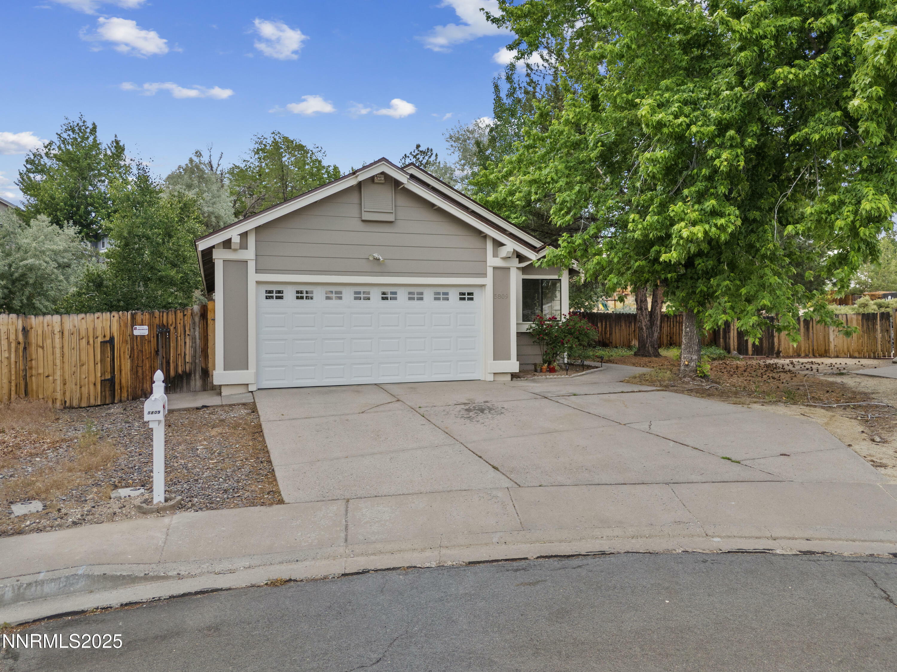 Property Photo: 5809 Sydney Court NV 89523