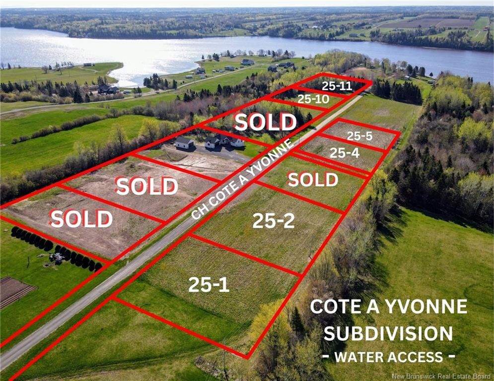 Property Photo:  Lot 25-5 Cote A Yvonne Road  NB E4S 4H1 