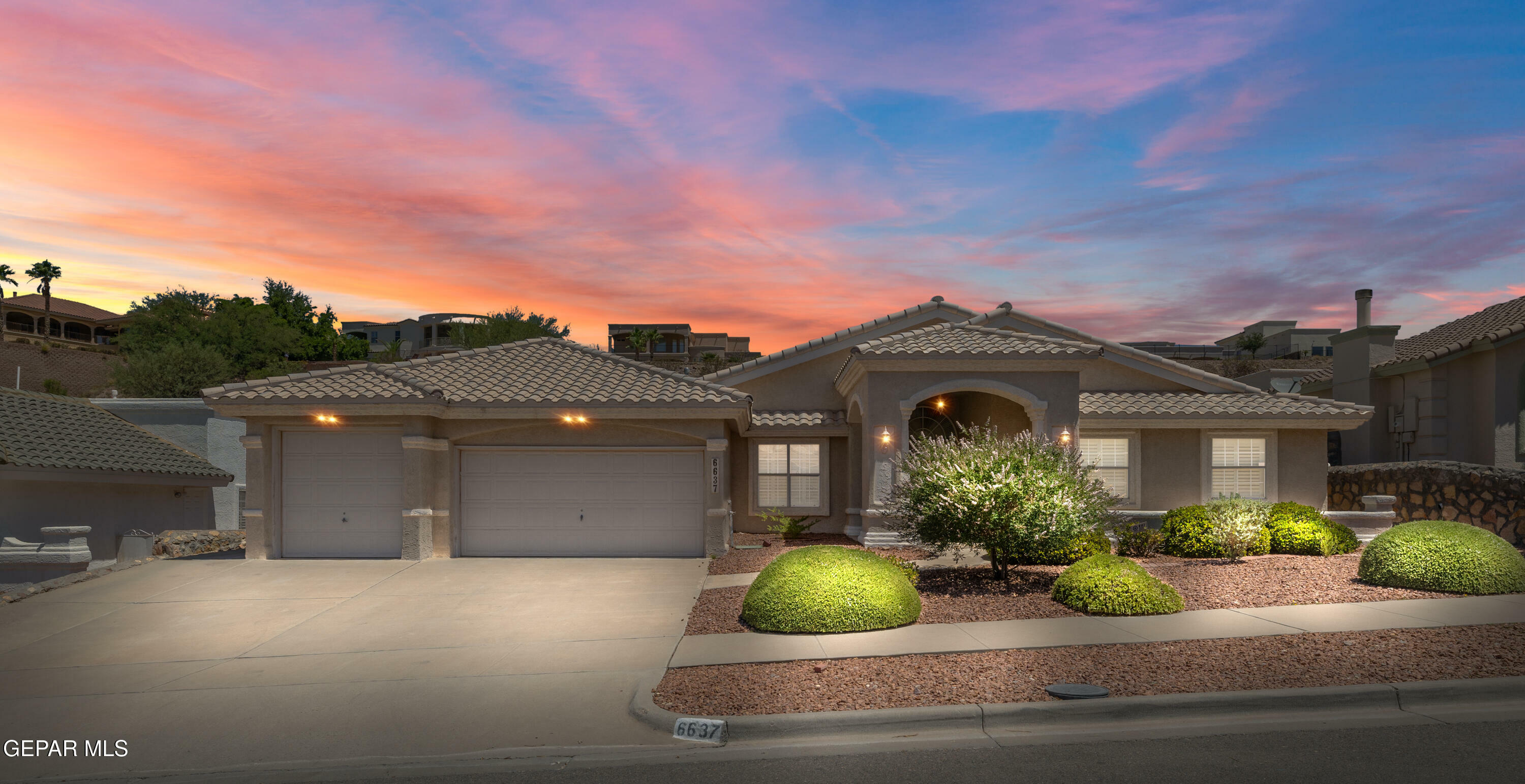 Property Photo: 6637 Wind Ridge Drive TX 79912