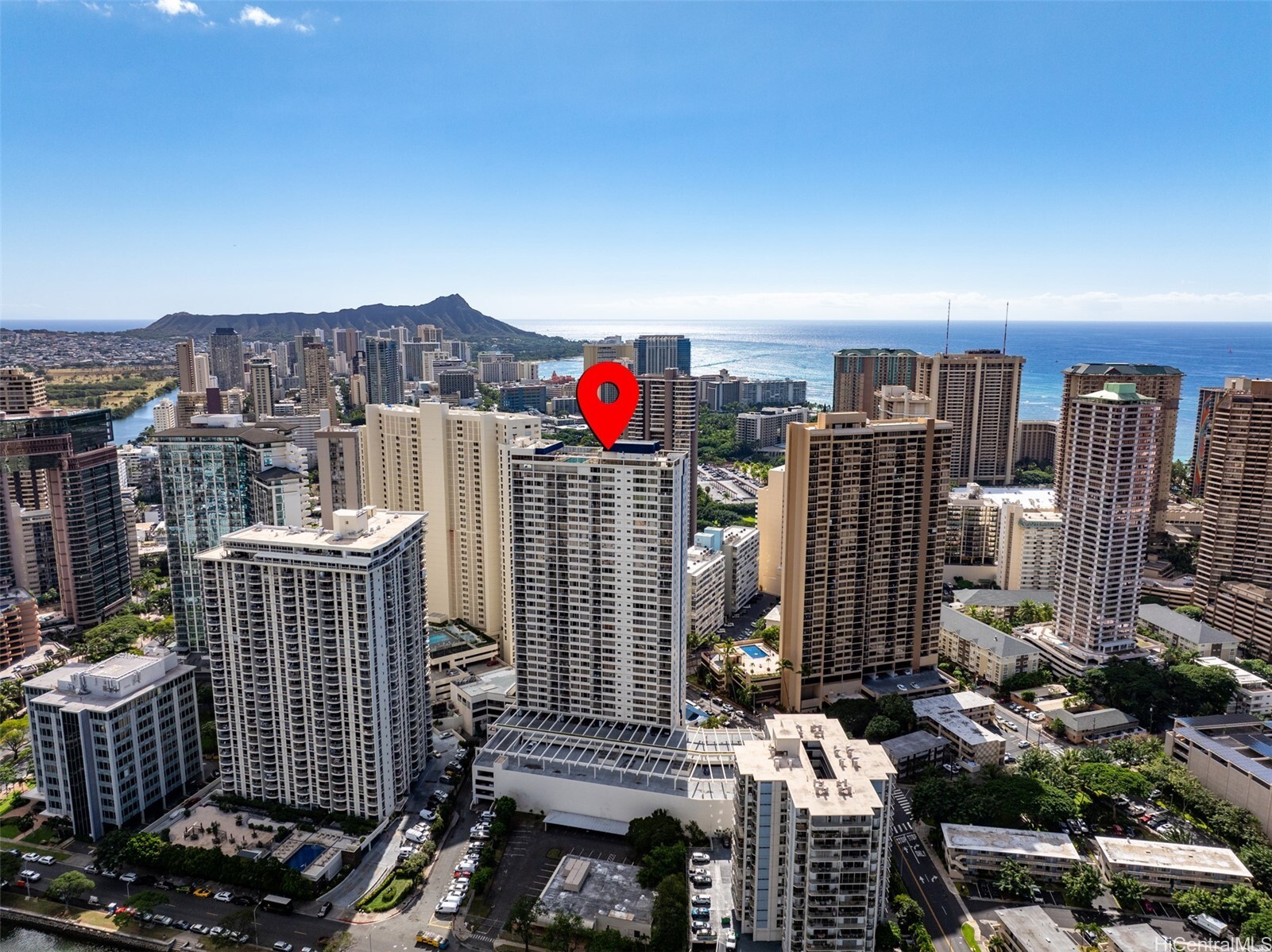 Property Photo: 400 Hobron Lane 1807 HI 96815