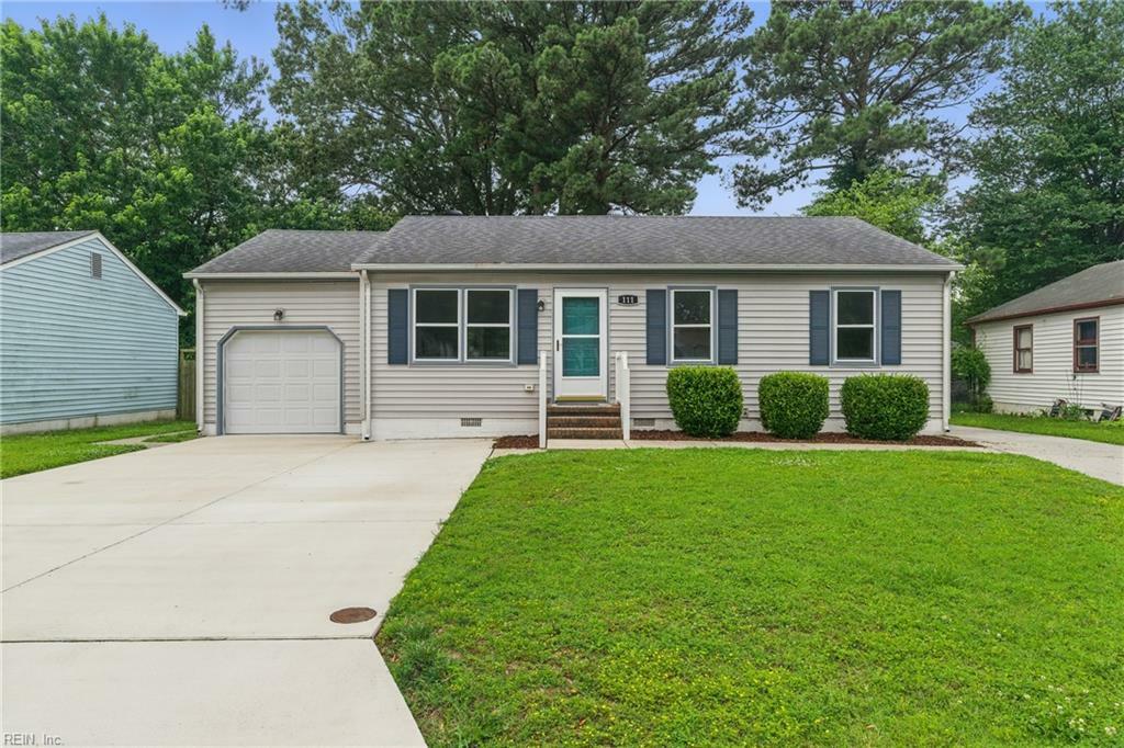 Property Photo: 111 Lark Cir VA 23601