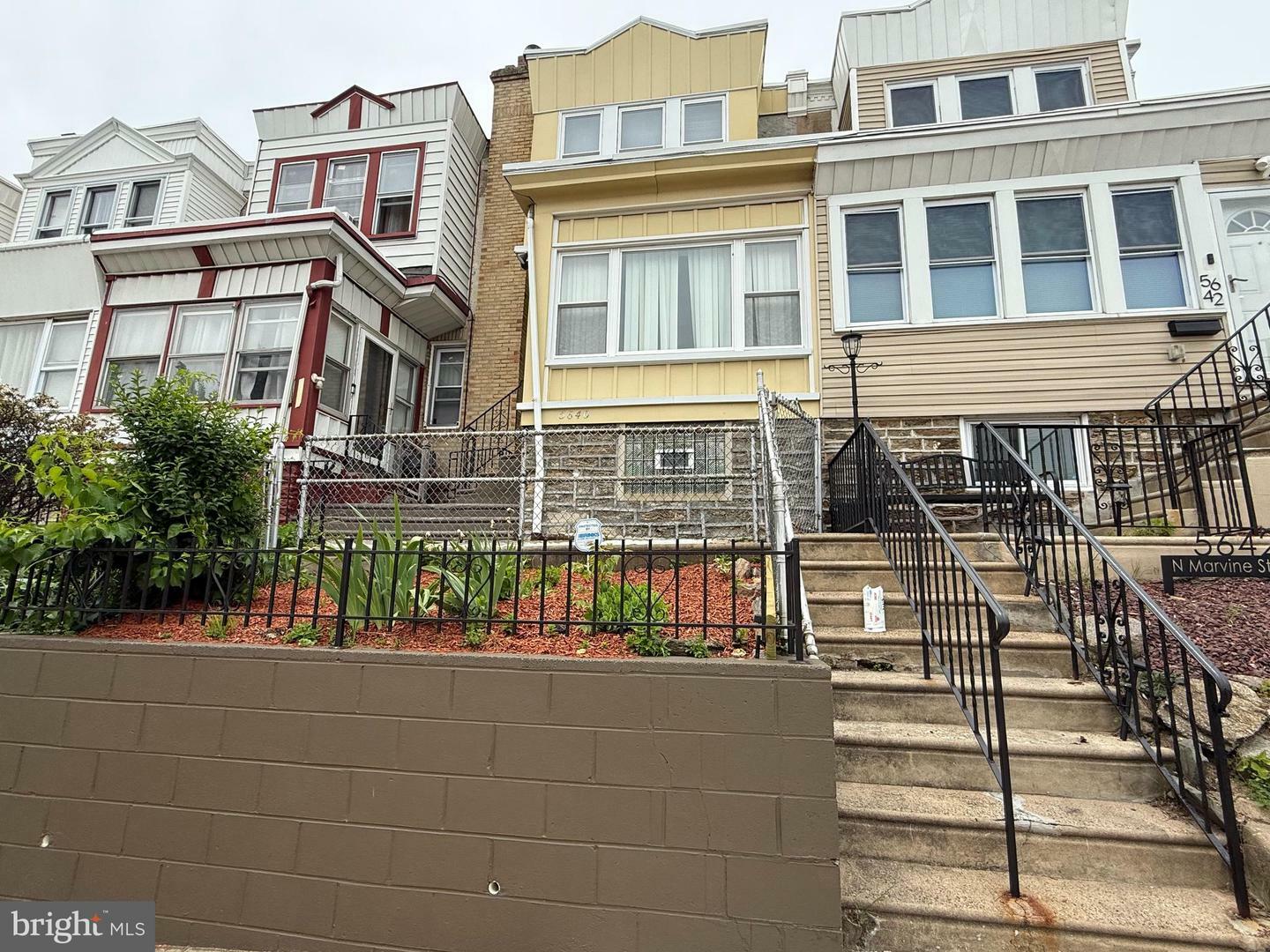 Property Photo: 5640 N Marvine Street PA 19141