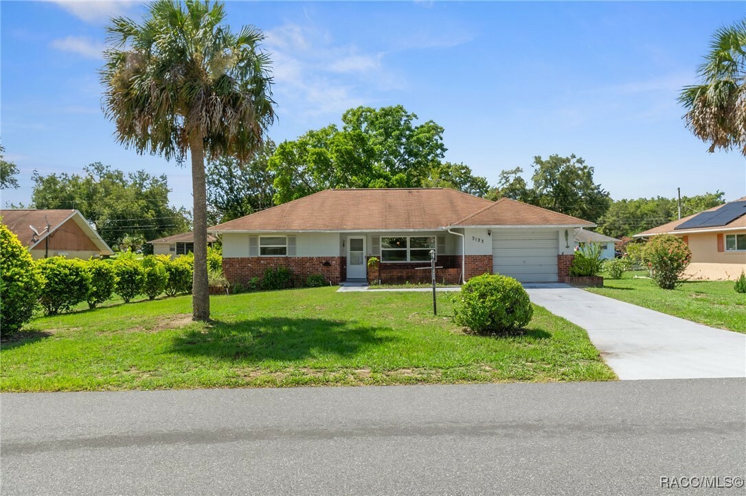 Property Photo: 3123 N Maidencane Drive FL 34465