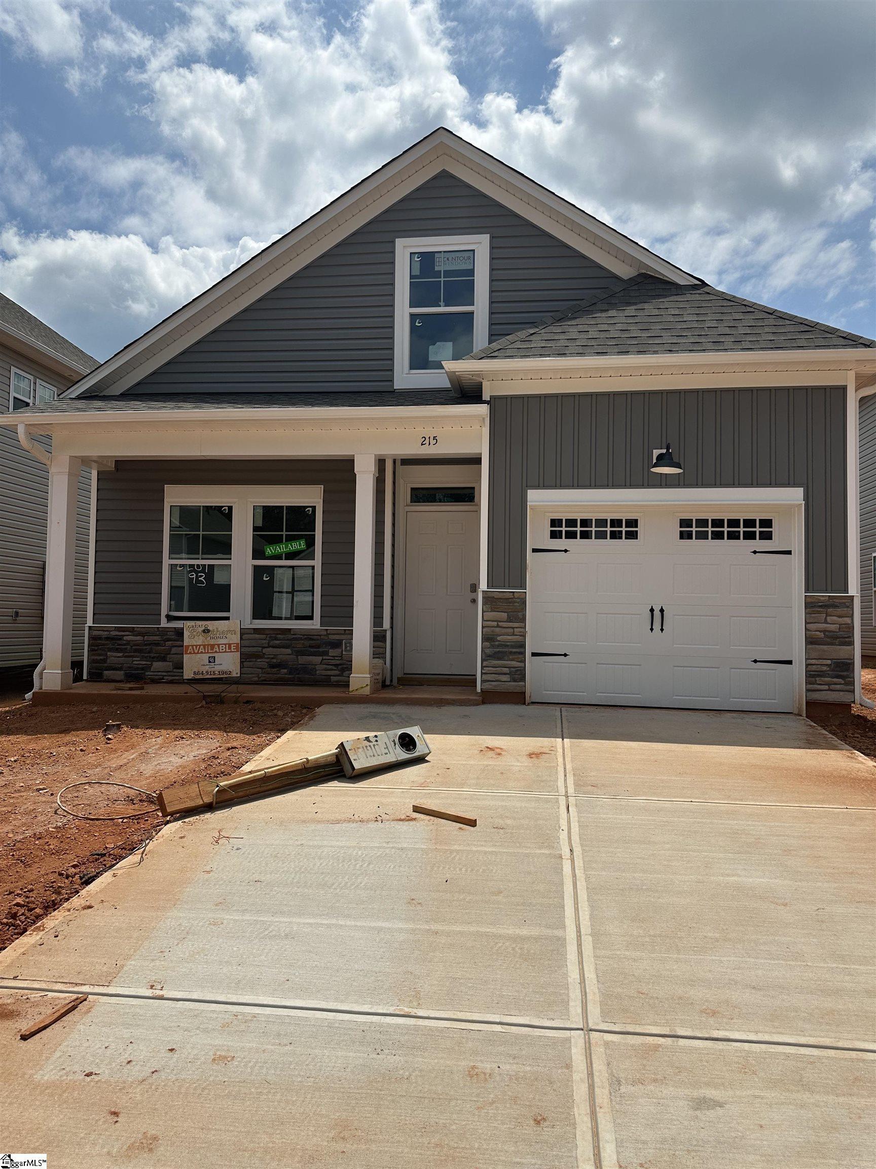 Property Photo: 215 Brown Circle Lot 93 SC 29642