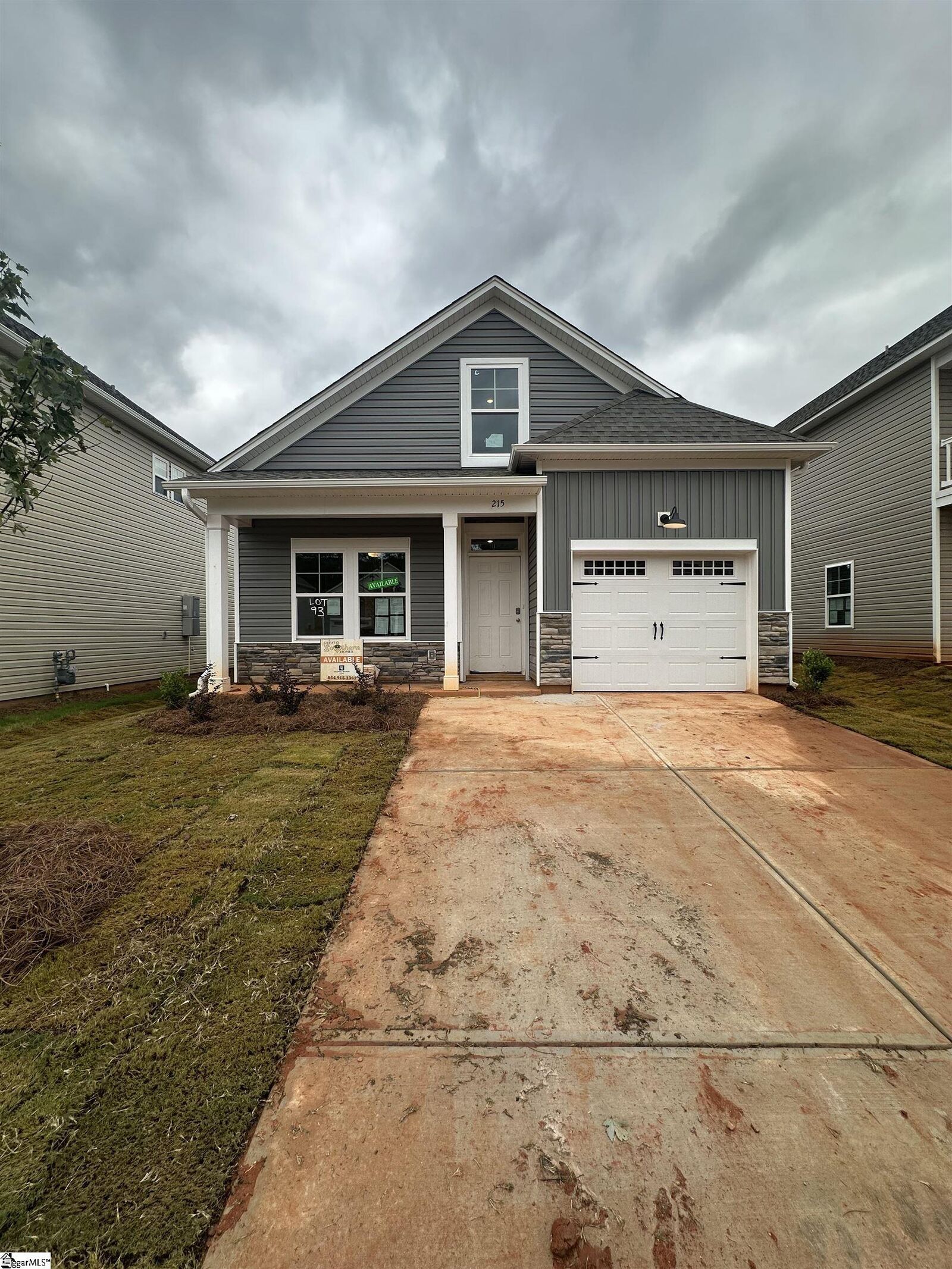 Property Photo: 215 Brown Circle Lot 93 SC 29642