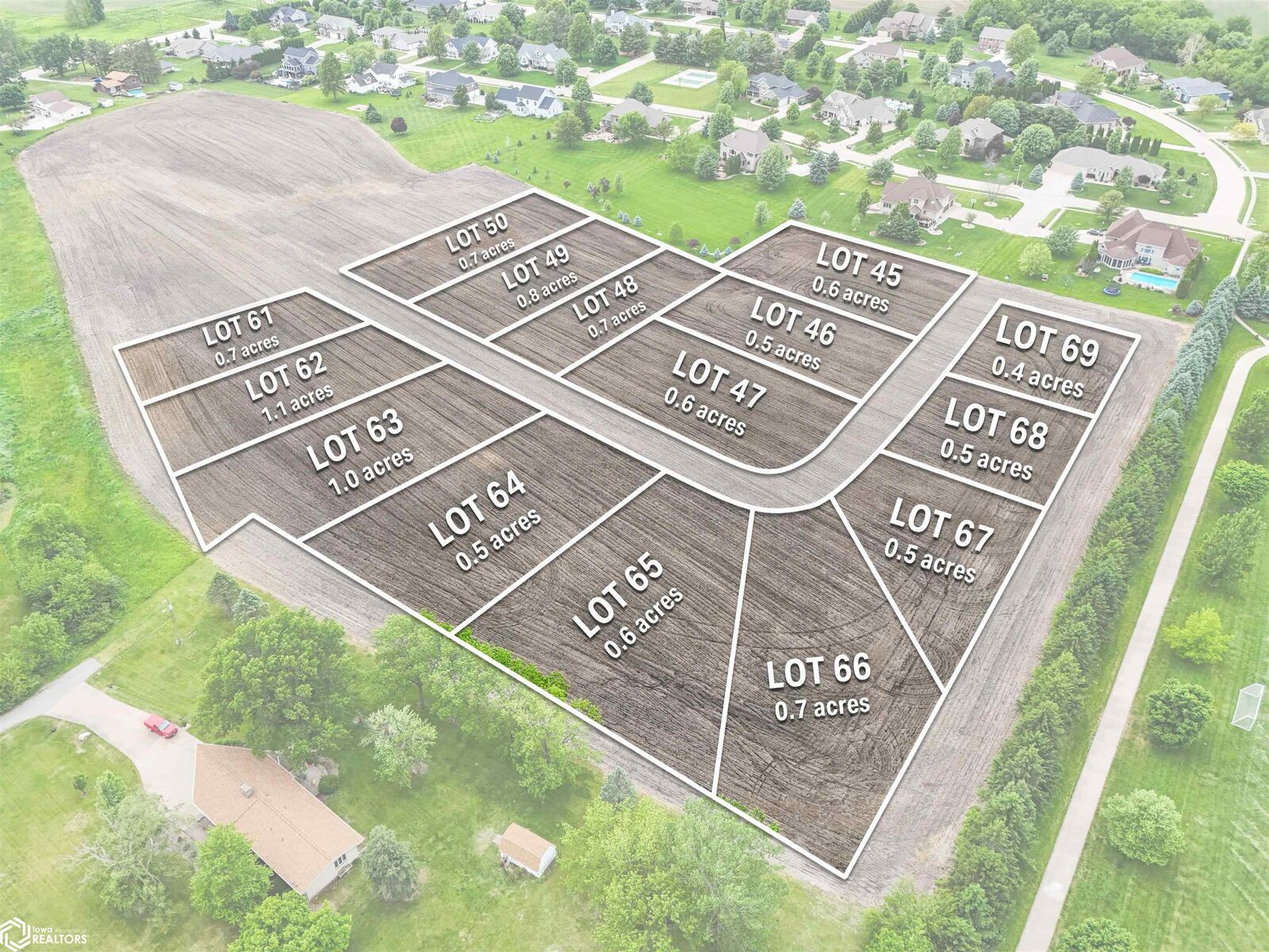 Property Photo:  Lot 62 Stonebriar Drive  IA 52601 