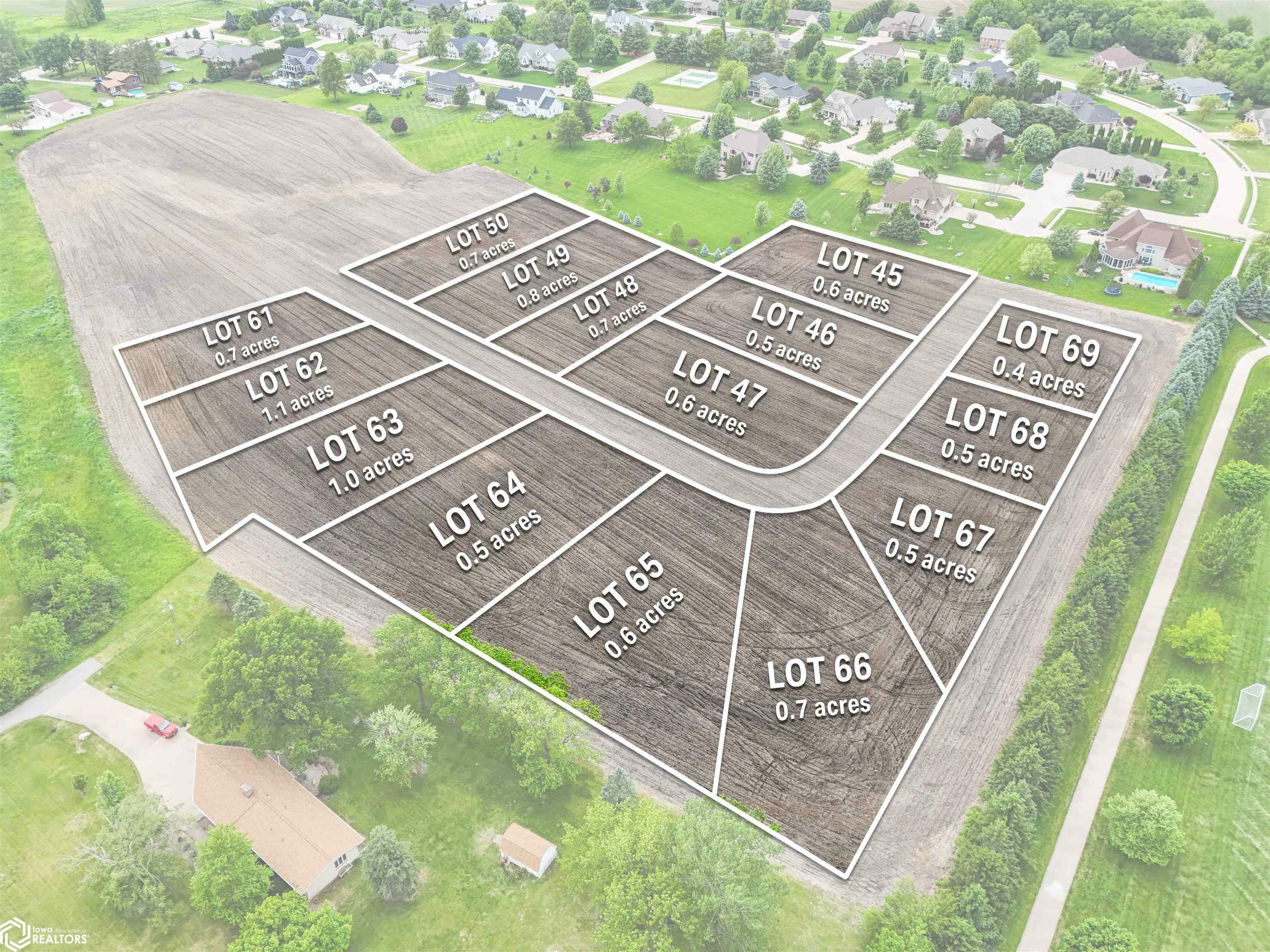 Property Photo: Lot 62 Stonebriar Drive IA 52601