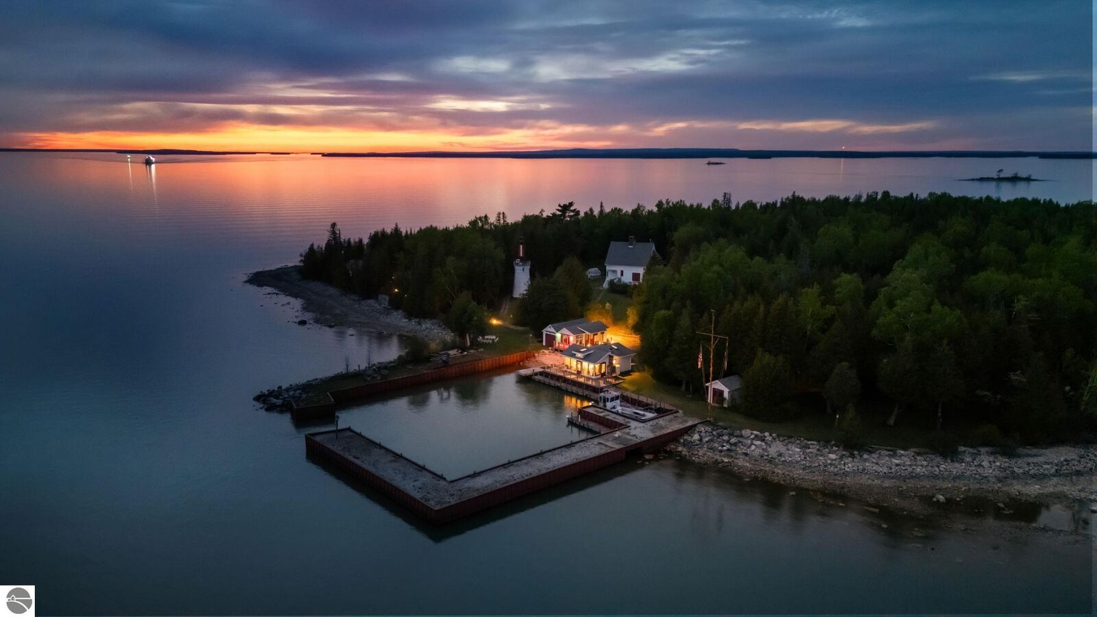 Property Photo: 21500 S Pipe Island MI 49725