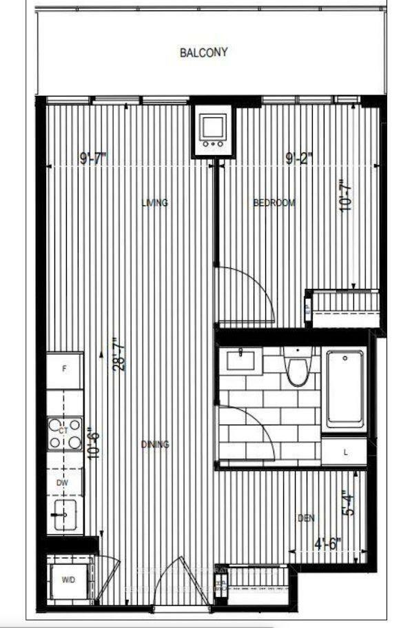 Property Photo: 575 Bloor Street E 3505 ON M4W 0B2