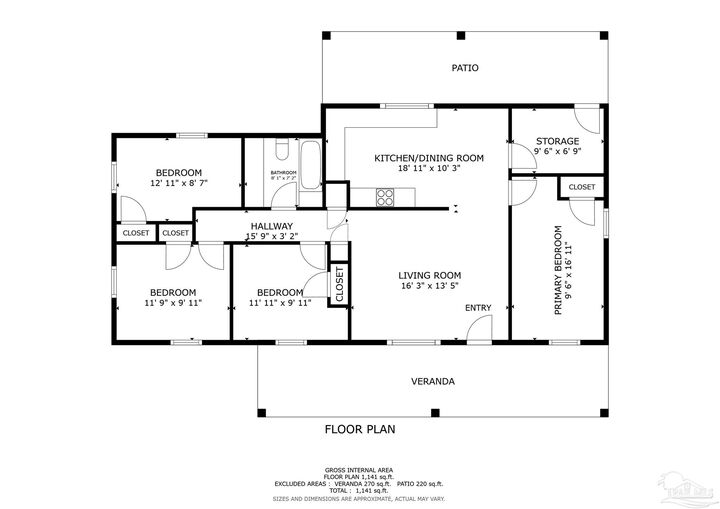 Property Photo: 7125 Ben Sasser Dr FL 32526