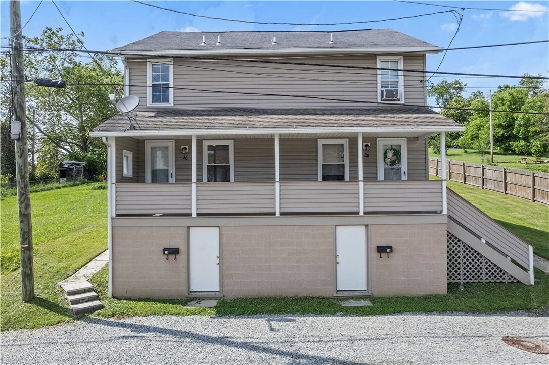Property Photo: 26-28 Clopper Street PA 15637