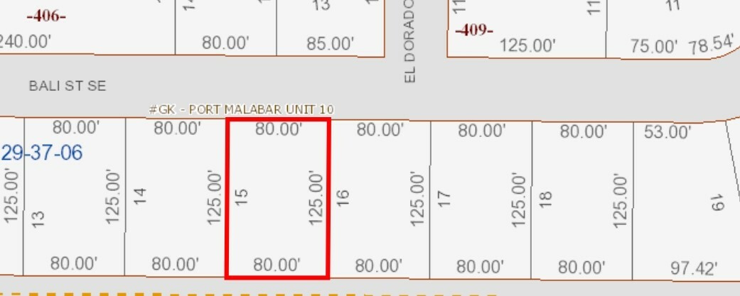 Property Photo:  320 Bali Street SE  FL 32909 